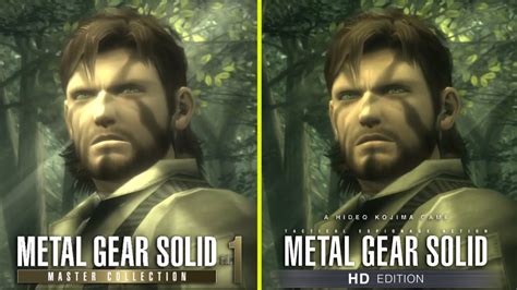 mgs legacy collection vs hd